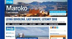 Desktop Screenshot of levna-dovolena.com