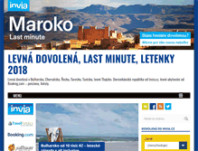 Tablet Screenshot of levna-dovolena.com